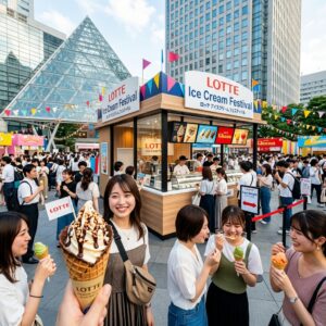 【激アツ】新宿住友ビルがアイス天国に！ロッテの新ブランドも先行で食べられるとか最高かニャ！？　＃イベント