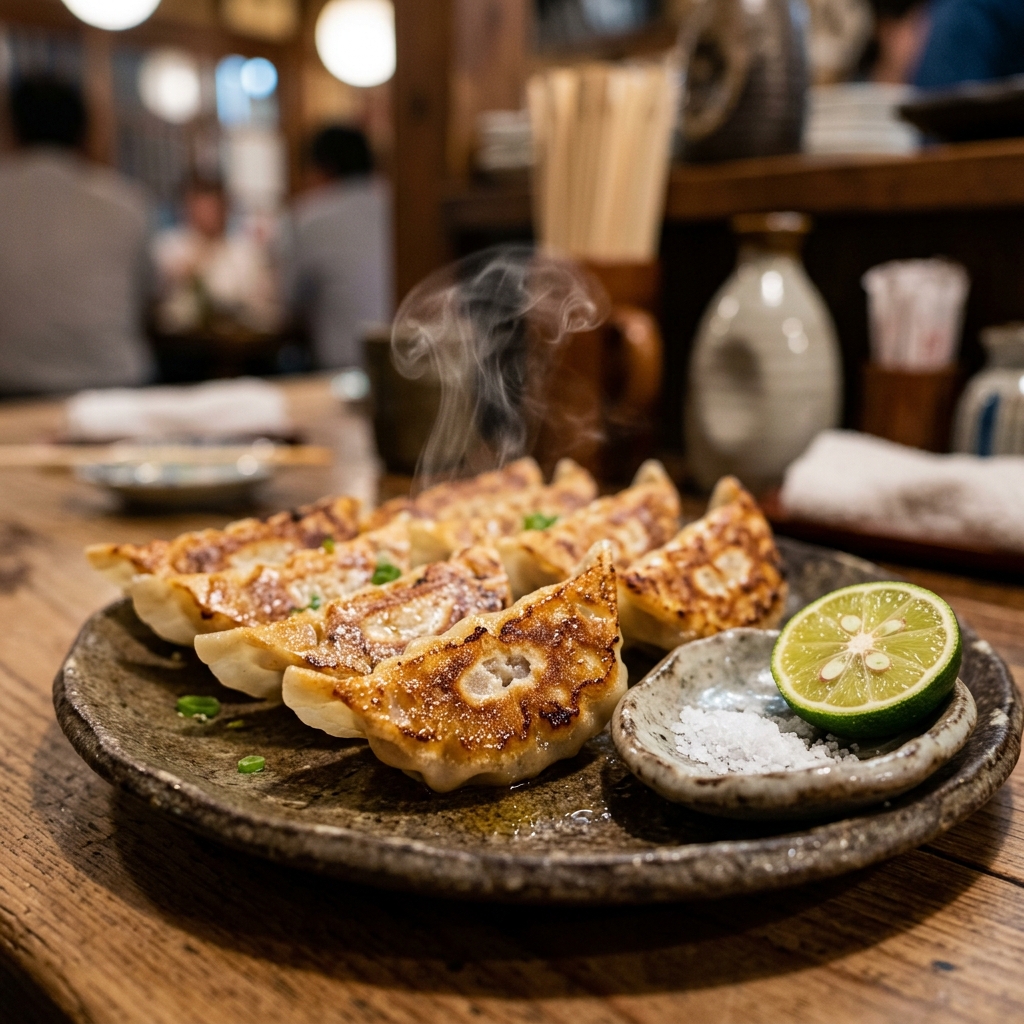 すだちと塩で食う餃子が衝撃の旨さ！駅前第1ビルの『屋台餃子』が最高すぎる~ ＃中華料理　＃餃子