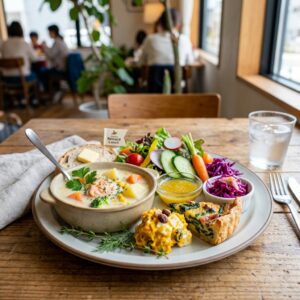 スイーツ好き集合！パティシエ特製デザートまで選べるランチが札幌に現れたぞ！ ＃スイーツ　＃カフェ