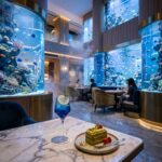 まるで海の中？京都で見つけた水族館カフェが映えすぎて優勝らしいぞ！ ＃カフェ　＃スイーツ