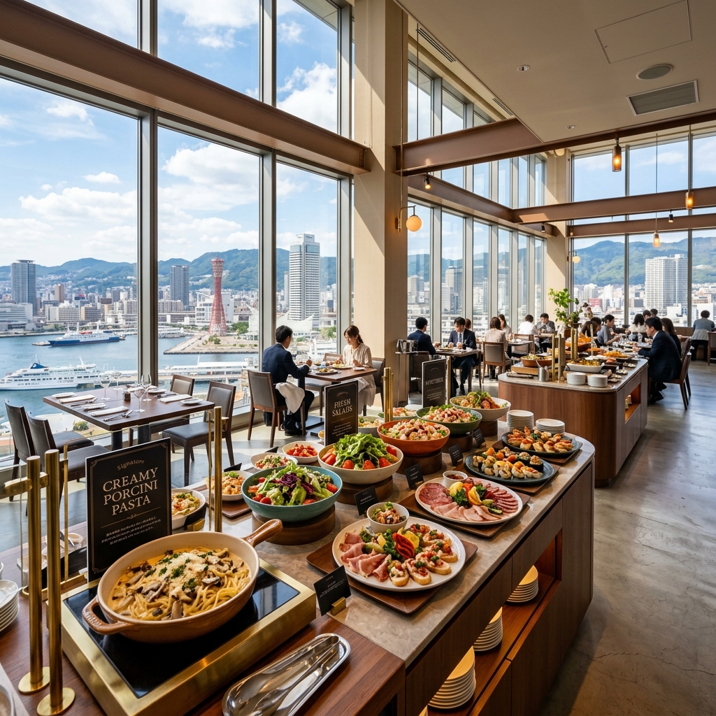 三宮にちょびっとカップルの店きた！CHOOSYの食べ放題がエグすぎて優勝やろｗｗｗ ＃カフェ　＃ビュッフェ