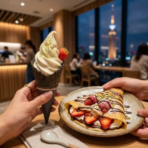 オモウマい店で話題！『北キツネの大好物』のクレープがホンマに旨すぎやろｗｗｗ ＃スイーツ　＃クレープ