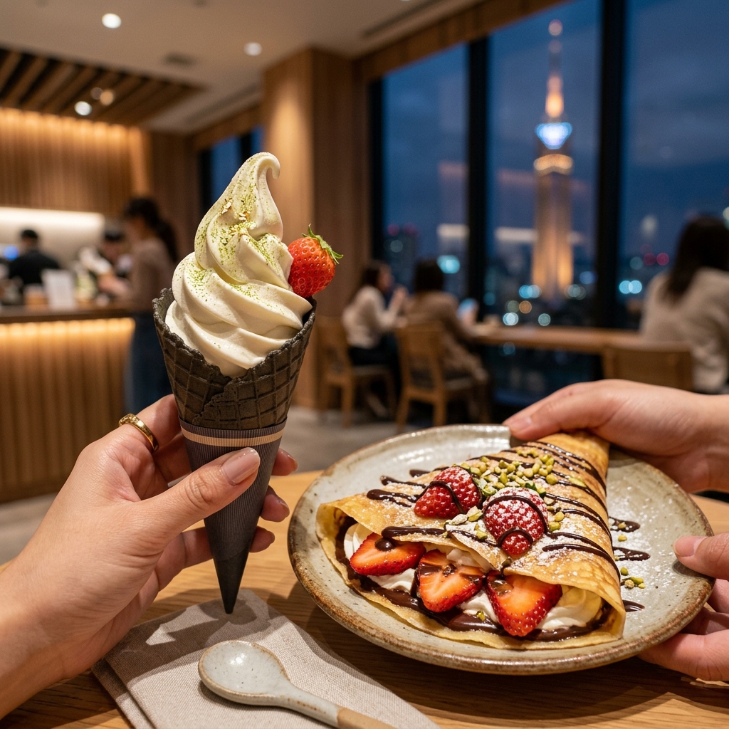 オモウマい店で話題！『北キツネの大好物』のクレープがホンマに旨すぎやろｗｗｗ ＃スイーツ　＃クレープ