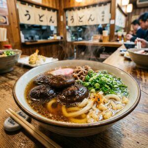長浜やのにラーメンちゃうねん！『長浜うどん』の「椎茸だし」が旨すぎてスープ全飲み必至やでｗｗ ＃うどん