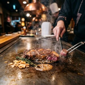 神戸牛をカジュアルに楽しめるってマジ！？三宮『鉄板焼神戸Fuji』の美味さと居心地の良さがヤバすぎやろｗｗｗ ＃肉　＃ステーキ