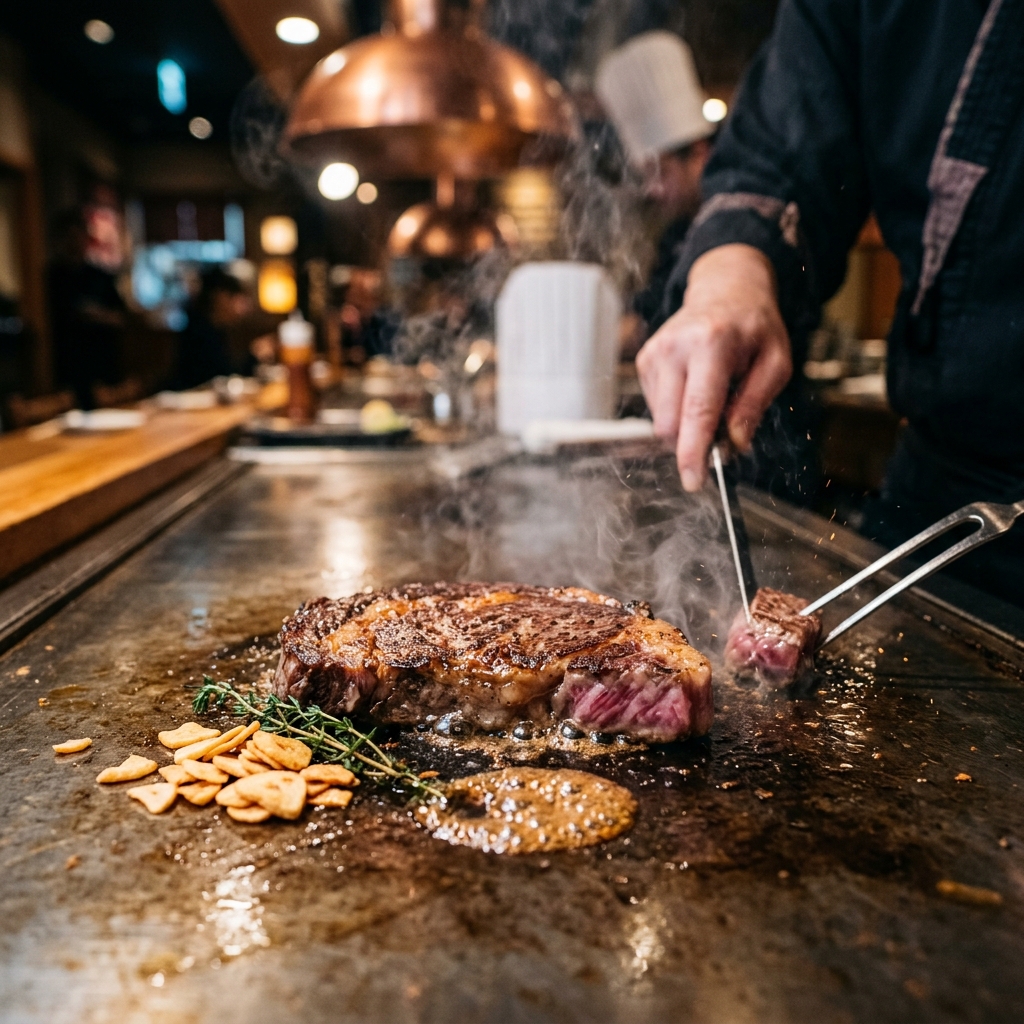 神戸牛をカジュアルに楽しめるってマジ!?三宮『鉄板焼神戸Fuji』の美味さと居心地の良さがヤバすぎやろwww #肉 #ステーキ