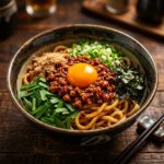 追い飯までがセットにゃ！名古屋の麺屋はなび高畑本店で「元祖台湾まぜそば」を堪能してきたらしいにゃん！ ＃ラーメン　＃麵