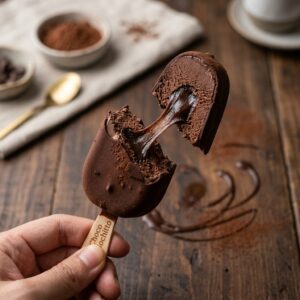 5/19発売！ファミマの『チョコもちっと』、おもちが想像以上に伸びて草。チョコ好きは絶対食えや~ ＃スイーツ