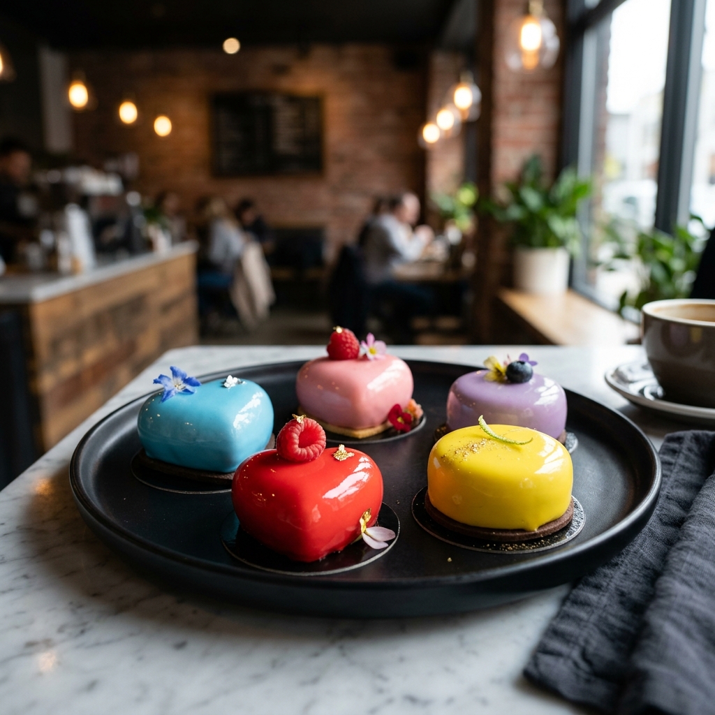 【美しすぎ注意】女子受けバツグンの宝石箱カフェ！日比谷「THE BLUE」のカシスムースケーキが可愛すぎて食べるの勿体ない件について！ ＃スイーツ　＃カフェ