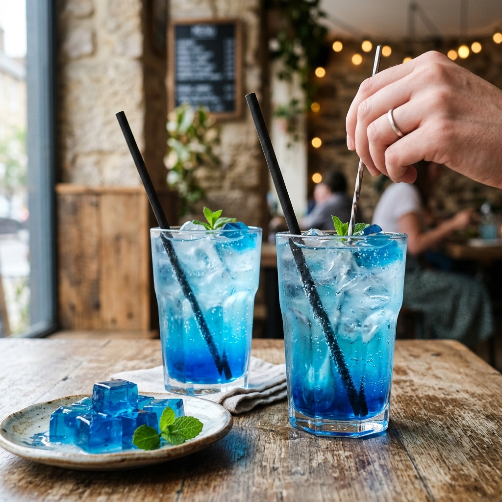 【美しすぎ注意】女子受けバツグンの宝石箱カフェ！日比谷「THE BLUE」のカシスムースケーキが可愛すぎて食べるの勿体ない件について！ - イメージ3
