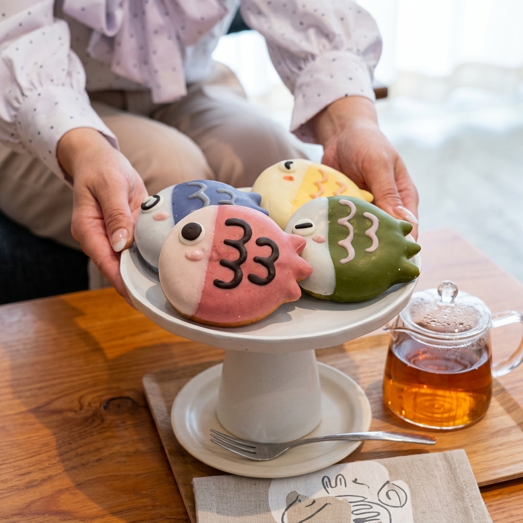 CHARMANT Cafe お魚ドーナツ