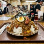 【爆量注意】12時半に完売する幻のカレー！上本町「からめん亭」のミニがミニやなくて笑うしかない件について！