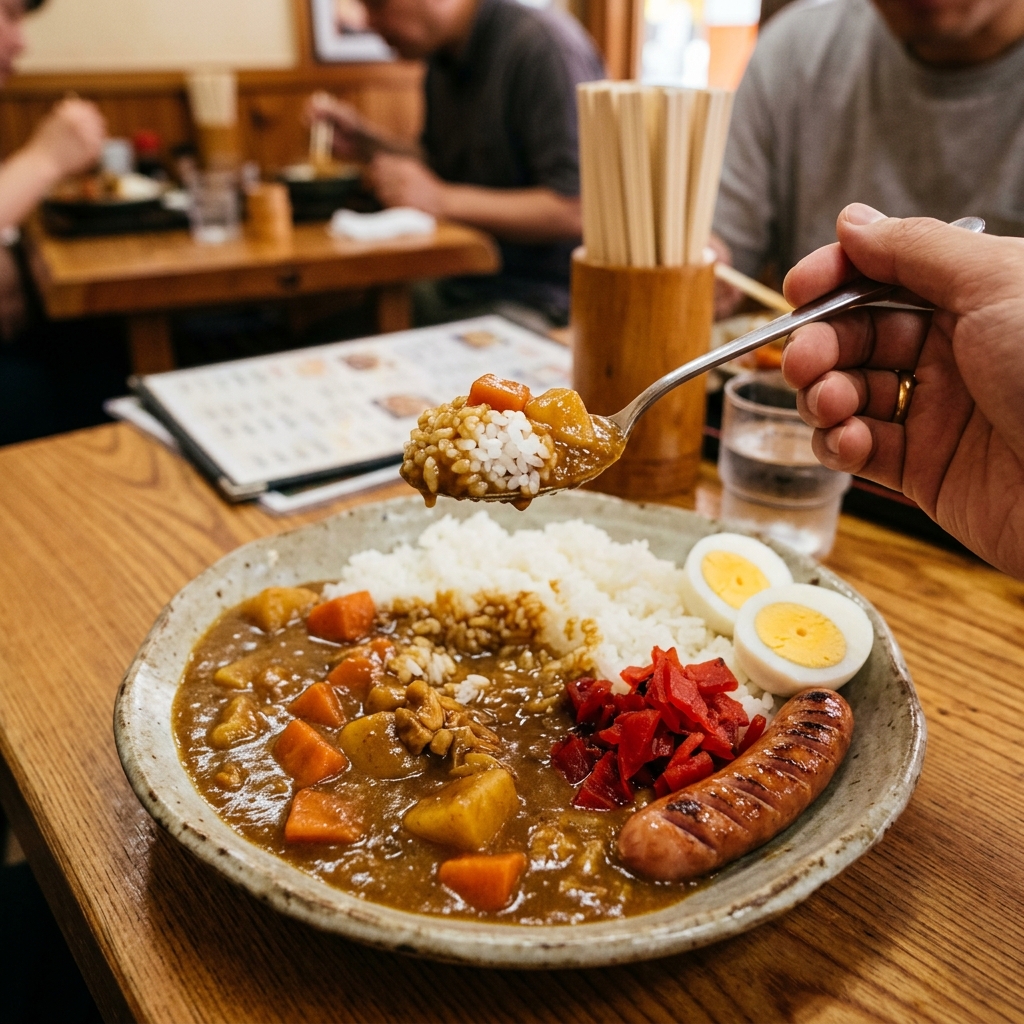 【爆量注意】12時半に完売する幻のカレー!上本町「からめん亭」のミニがミニやなくて笑うしかない件について! - イメージ2