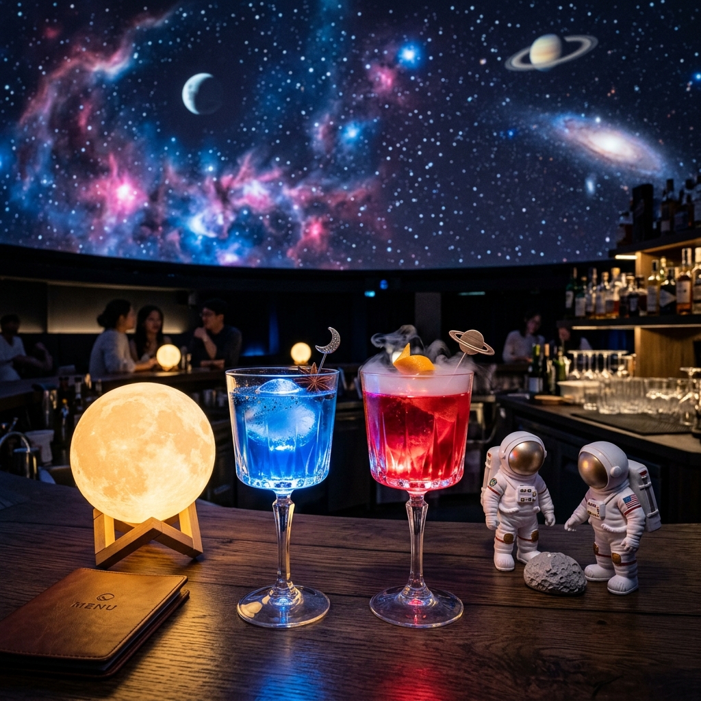 デート決定版やん！祇園の星空カフェで「飲むパフェ」堪能してきたで！