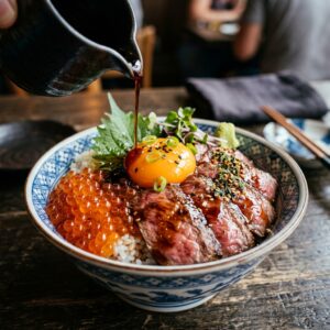 車でしか行けへん淡路島の隠れ家！玉ねぎ倉庫をリノベしたカフェの海鮮丼がヤバすぎるにゃん ＃海鮮丼　＃ハンバーガー