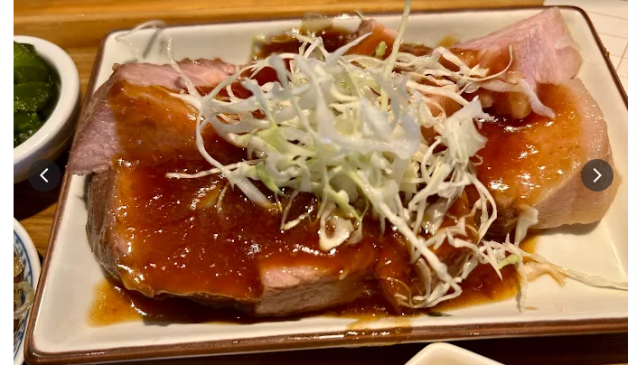 新宿 六 豚の生姜焼き 全体