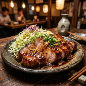 【新宿】これぞ究極のランチ！「新宿 六」の分厚すぎる豚の生姜焼きが神レベルに旨いにゃ🐾 ＃豚の生姜焼き