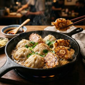 西新で肉汁爆発！？「焼き小籠包1010」がウマすぎてヤバいやろｗｗｗ ＃中華料理