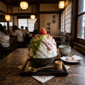 【かき氷好き必見】京都の夜はこれで〆る！『旅氷』のこだわりかき氷が最高すぎるにゃんｗｗｗ