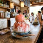 桃1個ドーン！北九州「KOKURA堂」の果物たっぷりスイーツがSNS映えの極みやで！ ＃スイーツ　＃かき氷