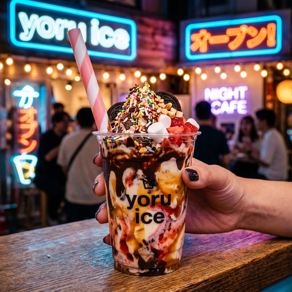 SNSで超話題やん！阪急園田「#のむアイス」で夜中まで背徳感に浸らん？ ＃スイーツ