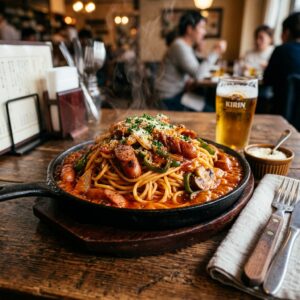 宇都宮にナポリタン専門店が上陸！？「パンチョ」のメガ盛りがエグすぎるでｗｗｗ ＃洋食