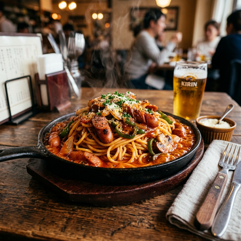 宇都宮にナポリタン専門店が上陸！？「パンチョ」のメガ盛りがエグすぎるでｗｗｗ ＃洋食