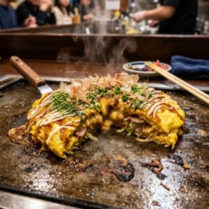 松田優作も愛した名店！谷町六丁目の創作お好み焼き『冨紗家 本店』の『豚もやしせいろ蒸し鍋』がたまらんええで！ ＃お好み焼き