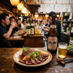 並んででも入りたい！大阪駅前ビル『銀座屋』の250円牛たたきが旨すぎるで！ ＃和食　