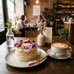 女の子絶対好きやろ！森ノ宮でお花たっぷり激カワ米粉ケーキ食べるなら「BIMMIE CAFE」やで！ ＃スイーツ