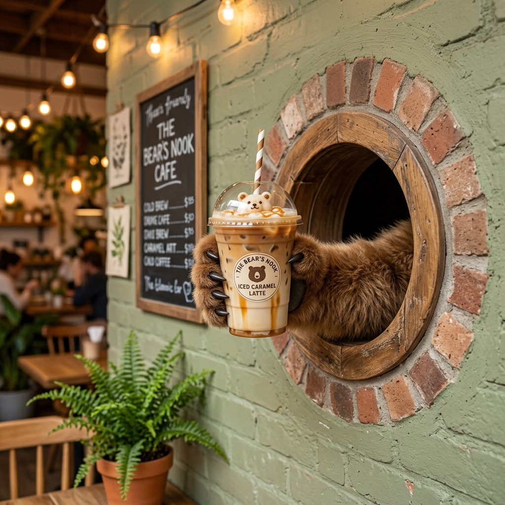 クマさんがコーヒー手渡し！？京都中京区「ANAKUMA CAFE」の非日常体験が楽しすぎる件　＃カフェ