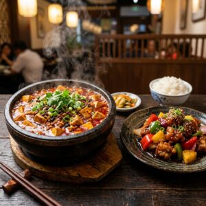 谷九の本格中華『一凛』の麻婆豆腐、シビれすぎてもう戻られへんらしいぞ！ ＃中華料理　＃麻婆豆腐