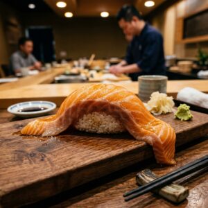 ネタがシャリからこぼれ落ちとるｗｗ 梅田の「魚心」は絶対行っとかな損やで！ ＃和食