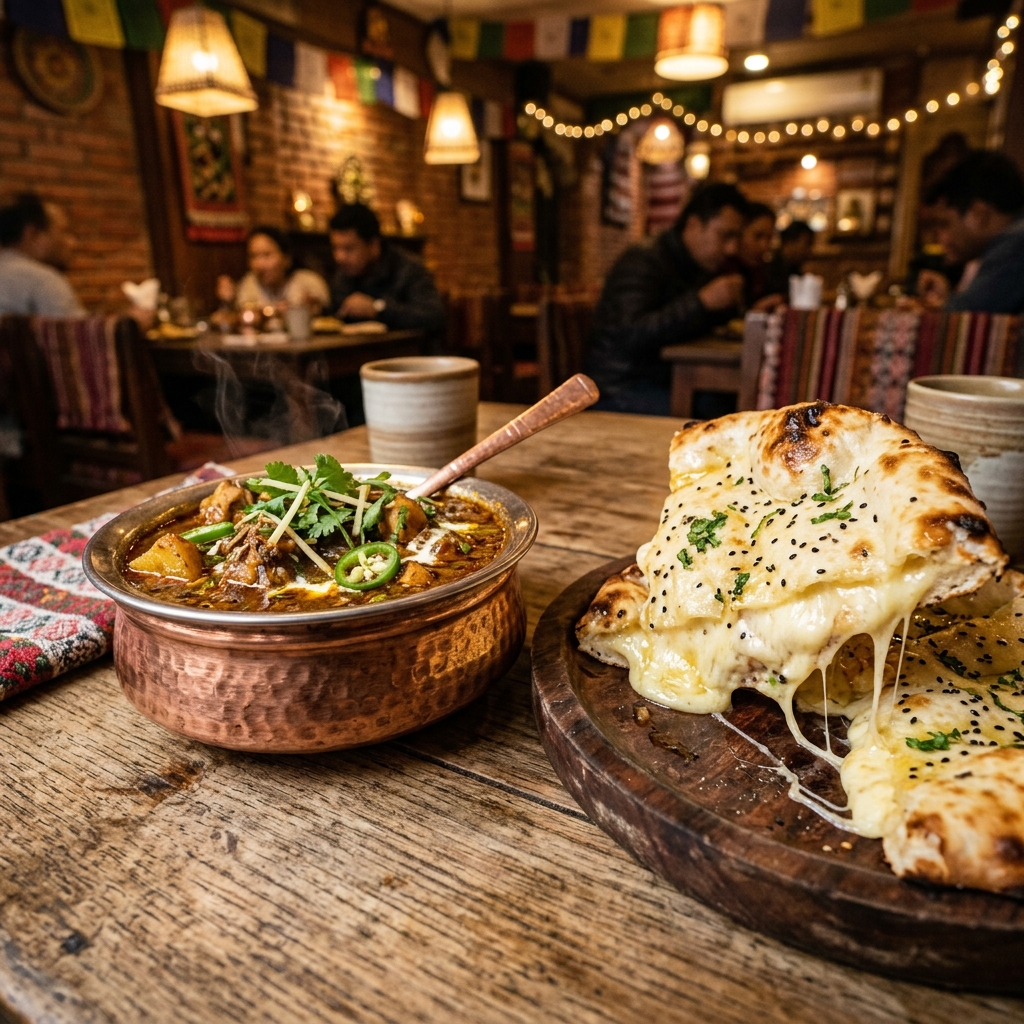 モーニングから本格カレー！？吹田の「PUJA」、チーズナンがデカすぎてヤバすぎやろｗｗｗ ＃カレー