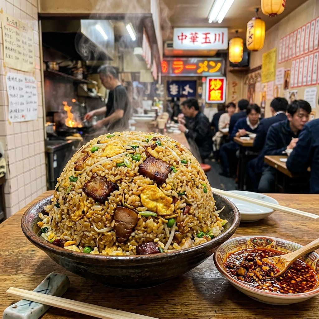 【淡路】コスパ最強の町中華！「ドラゴン」のハッピーライスが旨すぎてビビる件ｗｗ ＃中華料理