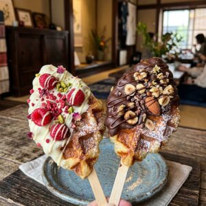【京都グルメ】フランス産バター香る極上スイーツ！Wafla京都店のクロッフルは絶対に食べるべきやで！ ＃スイーツ