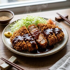 名古屋名物みそかつ！「矢場とん」の濃厚ソースがご飯泥棒すぎる件！　＃和食