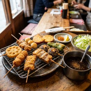 二度漬け禁止やで！新世界「串かつ だるま」で大阪の味を堪能！　＃和食