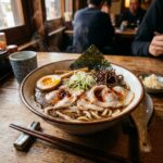 焦がしニンニクがガツンと効く！熊本「黒亭」の絶品豚骨ラーメン！ ＃ラーメン