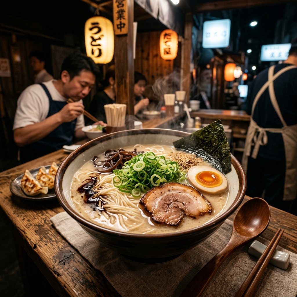 福岡の豚骨ラーメン決定版！？「博多だるま」の濃厚スープがたまらんやでｗｗｗ ＃ラーメン