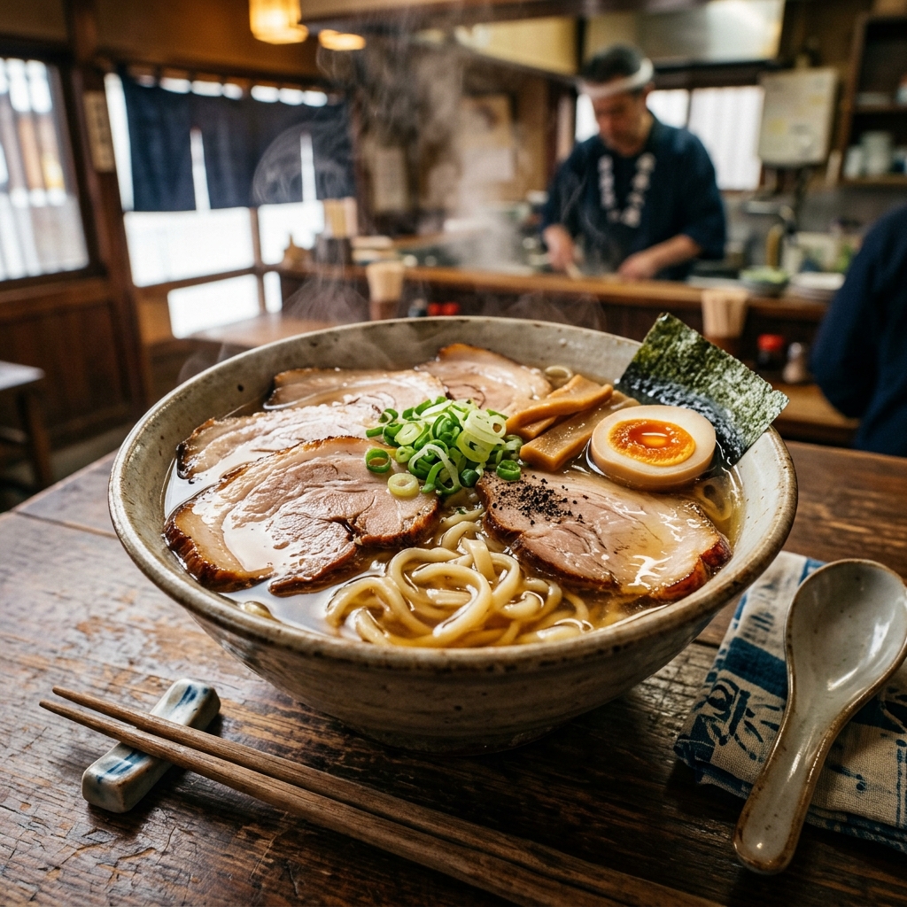 喜多方ラーメンの決定版!?「坂内食堂」の肉そばが朝から旨すぎるでwww #ラーメン #麵