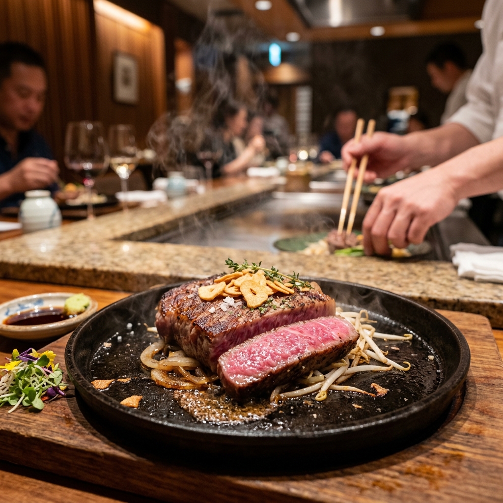 神戸のステーキ決定版！？「神戸牛ステーキ 桜」の特選牛がとろけるでｗｗｗ　＃肉