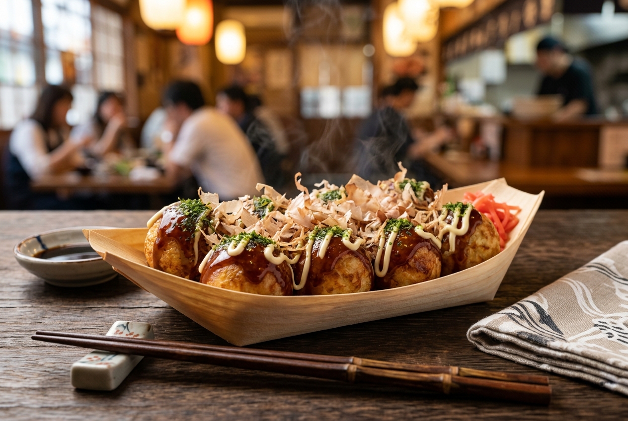 【2026最新】大阪たこ焼きの王道！なんば「わなか 千日前本店」の外カリ中トロ絶品まとめ ＃粉もん
