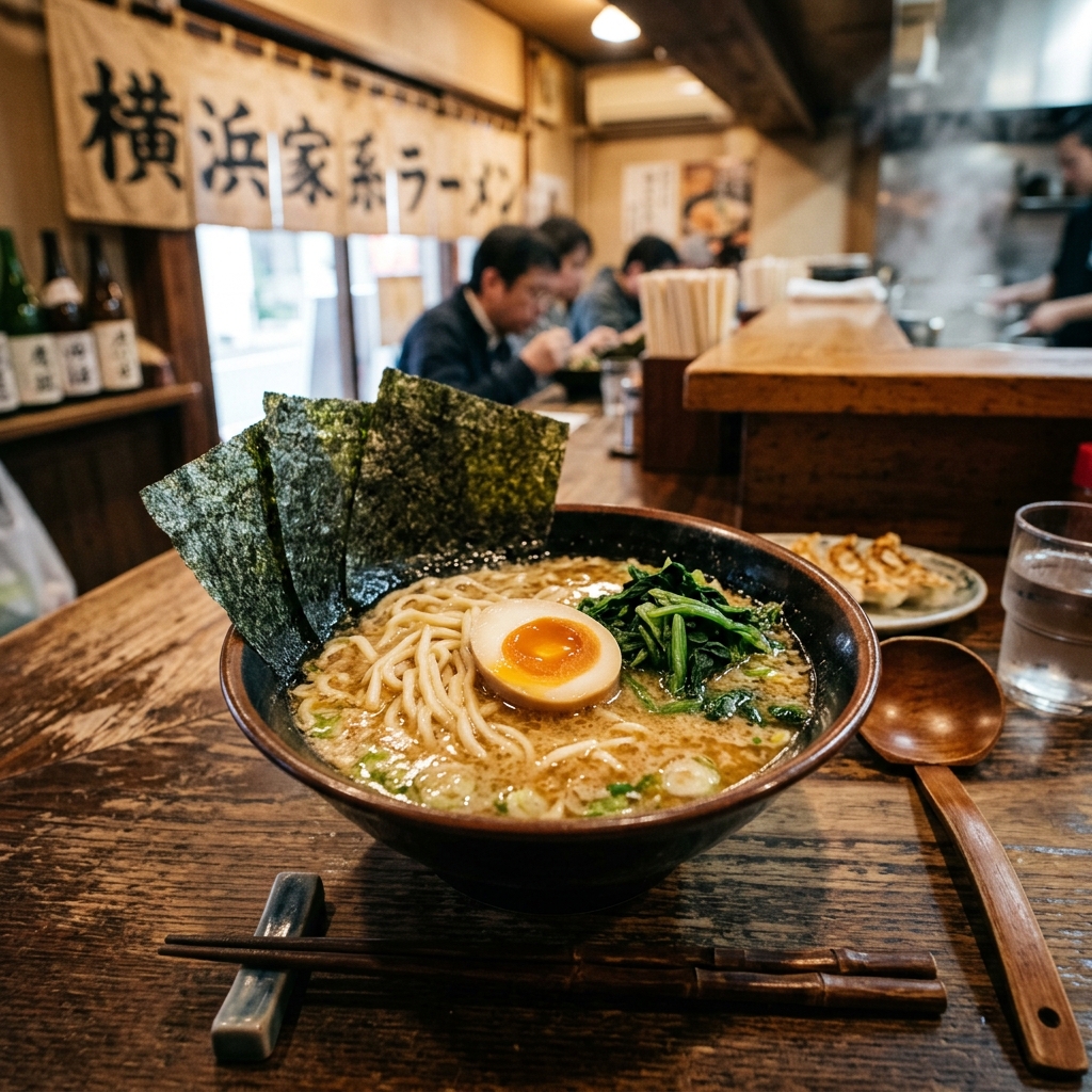 横浜家系ラーメンの決定版！？「吉村家」の総本山の味がパンチ効きすぎやでｗｗｗ ＃ラーメン　＃麵
